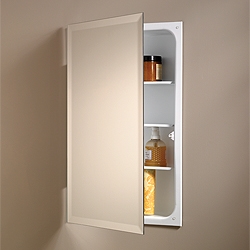 NuTone 823P24WH Single-Door Recessed Cabinets