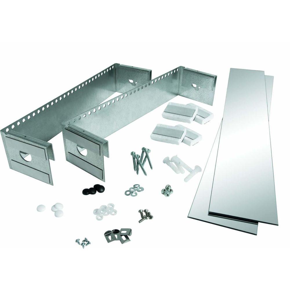 NUTONE 760034 Side Mirror Kit for 4" Surface Mount - 34"