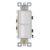 Broan P2RW 2-Function Rocker Switch Wall Control for Bathroom Exhaust Fan