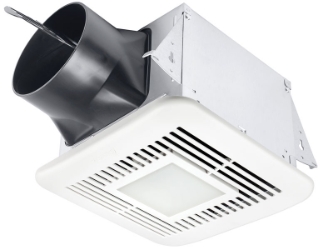 Delta ELT80-110DLED Bathroom Duel Speed Fan/LED Light Bathroom fan, quiet bathroom fan, bathroom fans, Exhaust fan, quiet exhaust fan, Bathroom exhaust fans