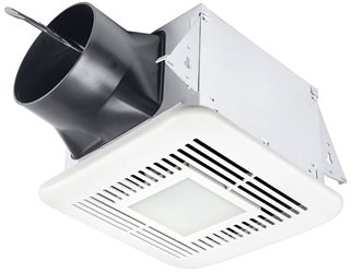 Delta ELT80-110HLED Bathroom Fan/Humidity Sensor/LED Light Bathroom fan, quiet bathroom fan, bathroom fans, Exhaust fan, quiet exhaust fan, Bathroom exhaust fans