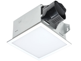 Delta ITG100ELED Bathroom Fan/Edge-Lit LED Light