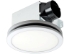 Delta ITG100RLED Bathroom Fan/Edge-Lit LED Light Round Panel