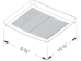 Delta SLM70D Bathroom Fan with Duel Speed - SLM70D
