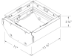 Delta SMT-CRD Bathroom Ceiling Radiation Damper - SMT-CRD