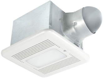 Delta SIG80-110MHLED Bathroom Fan Delta bathroom fans, delta fans, bathroom fan, exhaust fan, quiet bathroom fan, quiet fan, delta GBR100H