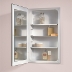 Nutone 1035P24WHG Single Wood 16" x 26" Medicine Cabinet White