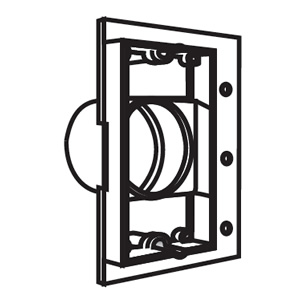 Hayden 1041 Central Vacuum Mounting Plate