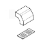Broan 430 Short Eave Cap/Elbow
