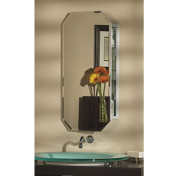 NuTone 52WH244PT Octagon - 1/2" Beveled Mirror Metro Shapes