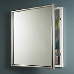 Medicine Cabinet 533124 Polished Chrome Framed