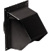 Broan 843BL Wall Caps -Black