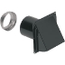 Broan 885BL Wall Cap - Black