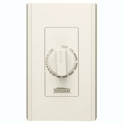 Broan 75V Bathroom Fan Wall Control