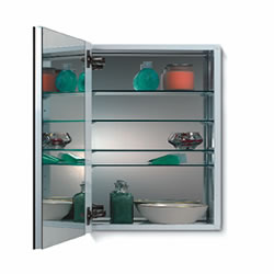 NuTone 52WH304DPF Metro Oversize Medicine Cabinet - 30" High, 4" Depth, Flat Trim