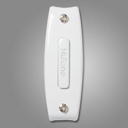 Wired Door Bell Push Button - Nutone PB7WH