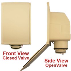 Vacumaid HS4000A Hide a Hose Almond Inlet Kit