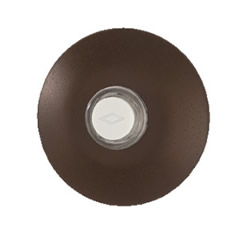 Nutone PB41LBR Wired Door Bell Push Button