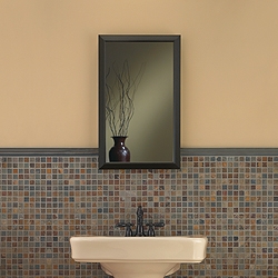 Medicine Cabinet 625N244BZC Oil Rubbed Bronze Framed