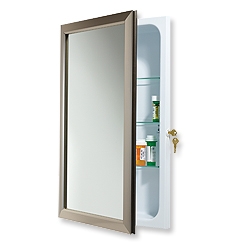 Medicine Cabinet Locking  625N244SNCL