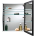 NuTone 72SS304D Stainless Steel Cabinet with Beveled Edge Mirror