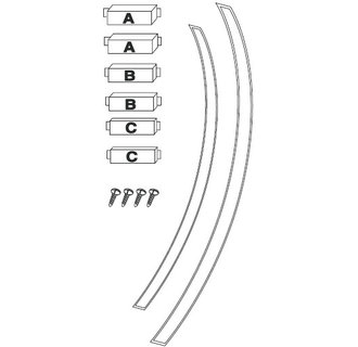 Horizontal Gang Kit 24, 29, 34 Mecicine Cabinets