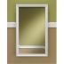 Nutone S568N344SSWHP 34" White Frame - Stainless Steel Cabinet