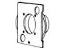 Vacumaid SF290 Metal Flanged Back Up Plate Central vacuum attachments, central vacuum, central vacuums, central vacuum system, central  vacuum parts, vacuum parts, built in vacuum