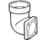 Vacumaid PF243A 90 Degree Flanged Ell