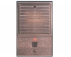 Valet Louvered Style AntiqueBrass Door Station - Louvered - Antique Brass