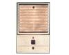 Valet Louvered Style BrightBrass Door Station - Louvered- Bright Brass